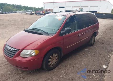 2006 Chrysler Town & Country Touring из США, поврежденный, VIN 2A4GP54LX6R818078